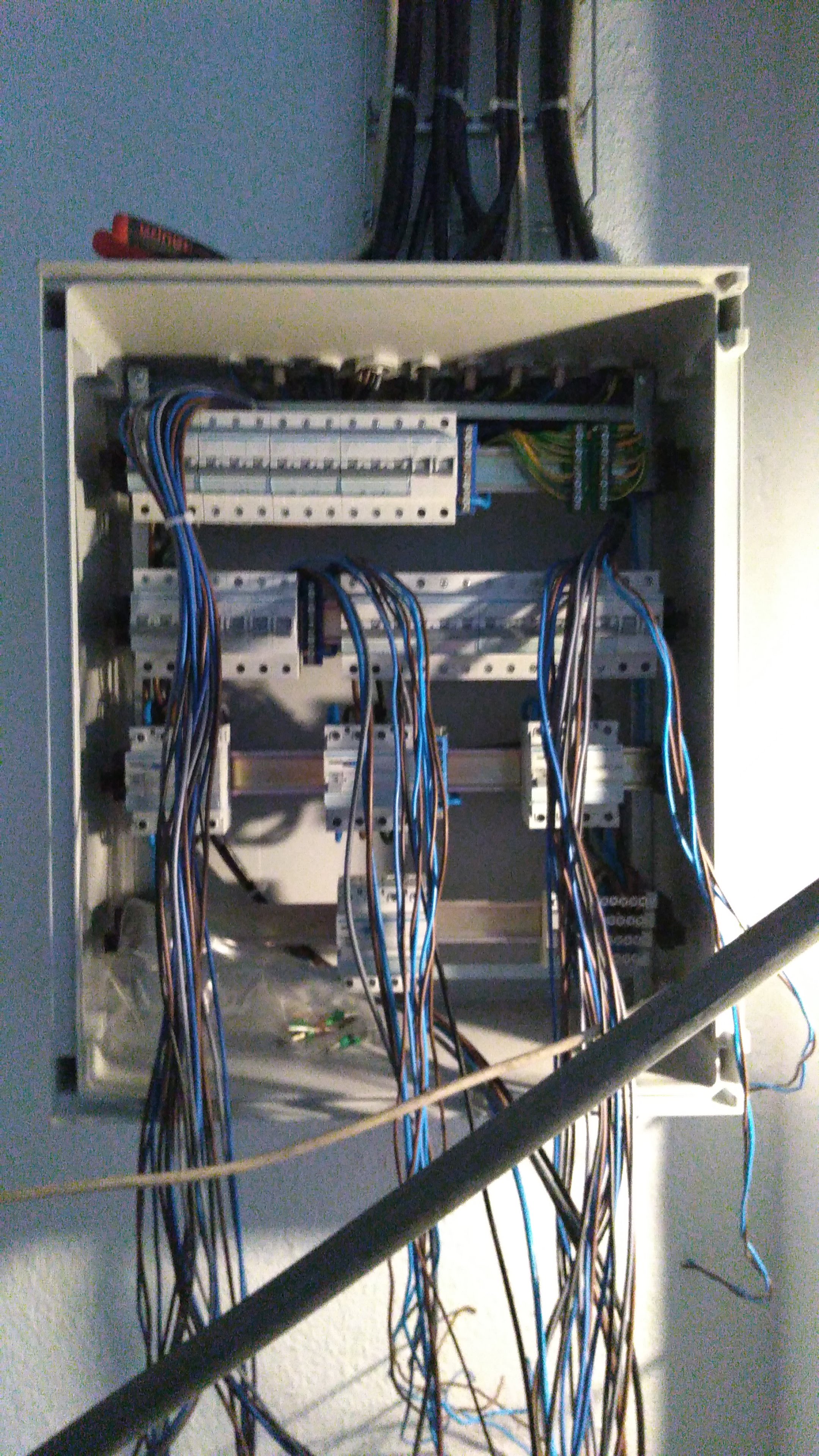 Assembly Electrical board Laundry